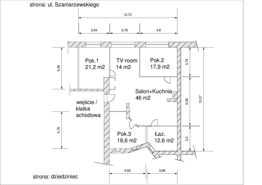 Ferienwohnung Flat In Central Posen Zimmer foto